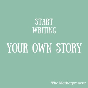 Today is the dayto start writing your own